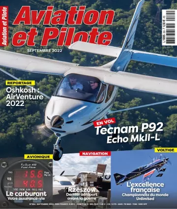 Aviation et Pilote N°584 – Septembre 2022 [Magazines]