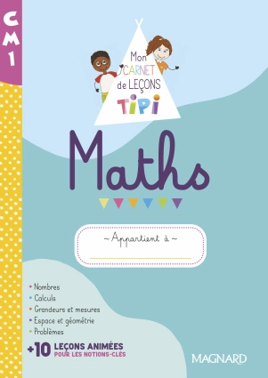 Tipi CM1 - Mon carnet de leçons de maths [Livres]