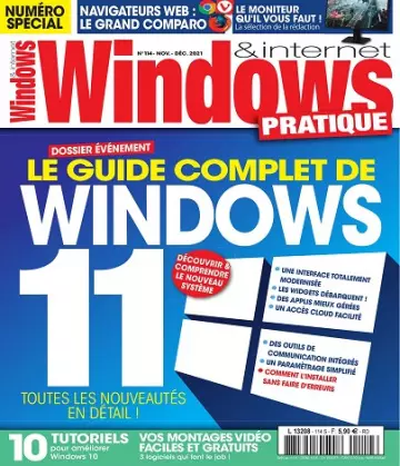 Windows et Internet Pratique N°114 – Novembre-Décembre 2021  [Magazines]