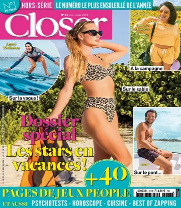 Closer Hors Série N°61 – Juin-Juillet 2022 [Magazines]