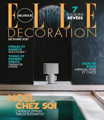 Elle Décoration Belgique – Décembre 2020 [Magazines]