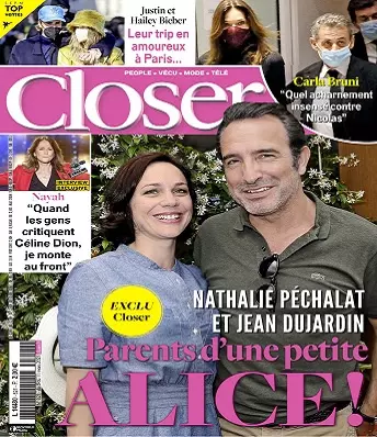 Closer N°821 Du 5 au 11 Mars 2021 [Magazines]