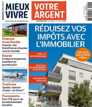 Mieux Vivre Votre Argent N°460 – Novembre 2020  [Magazines]