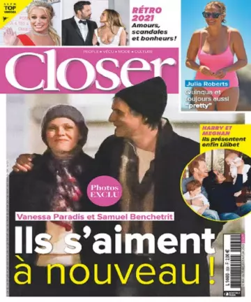 Closer N°864 Du 31 Décembre 2021 [Magazines]