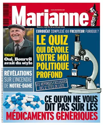 Marianne N°1156 Du 10 au 16 Mai 2019 [Magazines]