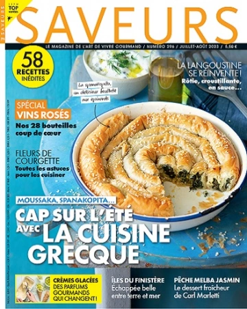 Saveurs N°296 – Juillet-Août 2023 [Magazines]