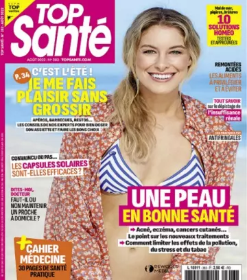 Top Santé N°383 – Août 2022 [Magazines]