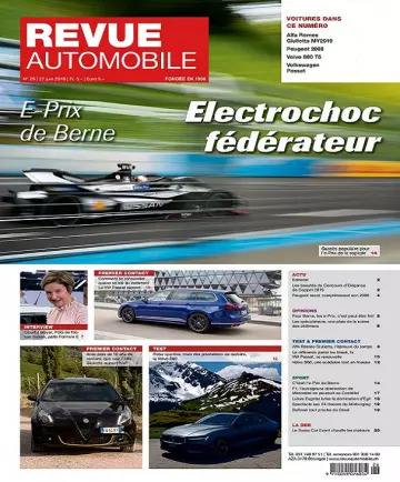 Revue Automobile N°26 Du 27 Juin 2019  [Magazines]