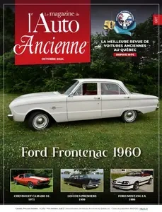 L’Auto Ancienne - Octobre 2024 [Magazines]