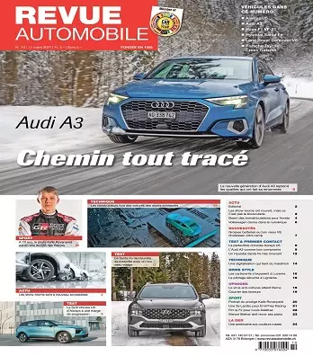 Revue Automobile N°10 Du 11 Mars 2021 [Magazines]