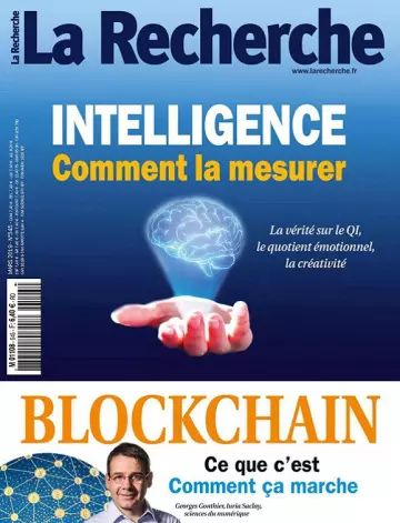 La Recherche N°545 – Mars 2019 [Magazines]