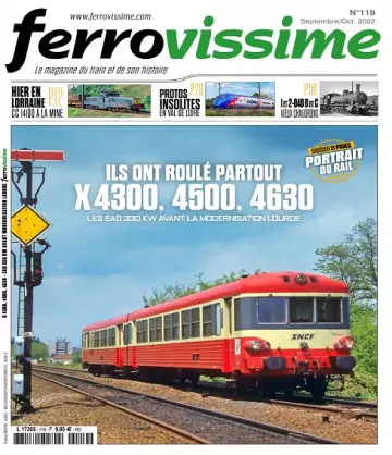 Ferrovissime N°119 – Septembre-Octobre 2022 [Magazines]