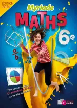 Myriade Maths 6e  [Livres]