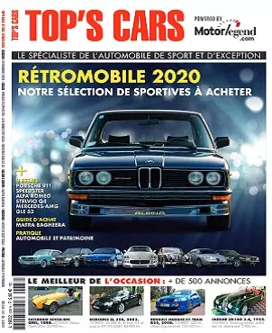 Top’s Cars N°636 – Février 2020 [Magazines]