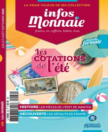 Infos Monnaie N°88 – Juillet-Septembre 2023 [Magazines]