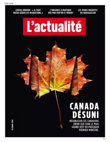 L'Actualité - Octobre 2019 [Magazines]