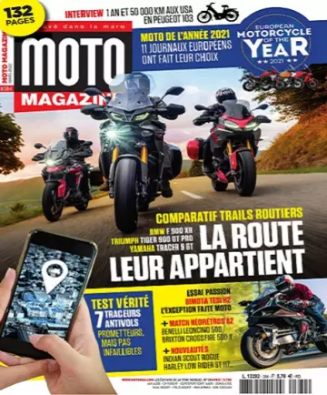 Moto Magazine N°384 – Mars 2022 [Magazines]