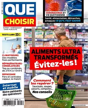 Que Choisir N°591 – Mai 2020 [Magazines]