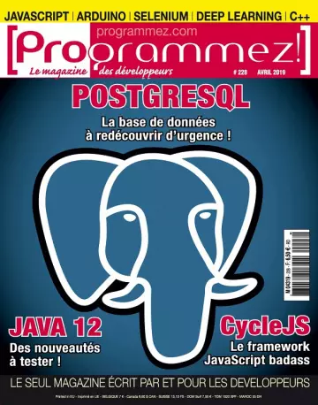 Programmez N°228 – Avril 2019 [Magazines]