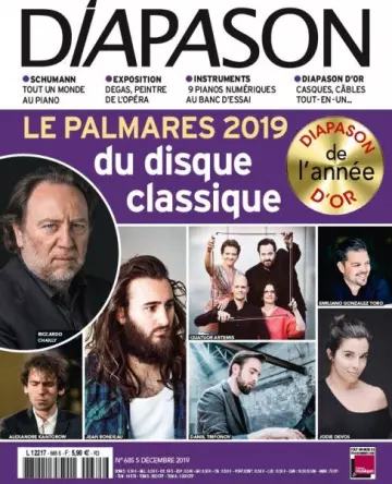 Diapason - Décembre 2019 [Magazines]