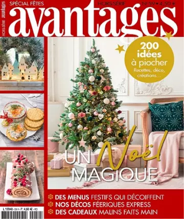 Avantages Hors Série N°59 – Spécial Fêtes 2021  [Magazines]