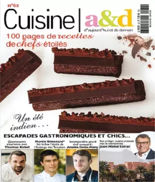 Cuisine A&D N°62 – Octobre-Novembre 2020 [Magazines]