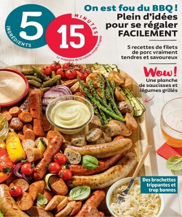 5 ingrédients 15 minutes – Mai 2023 [Magazines]