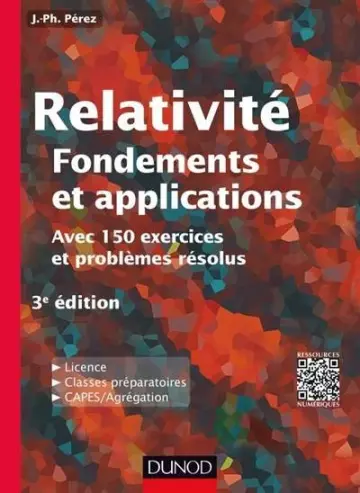 RELATIVITÉ: FONDEMENTS ET APPLICATIONS  [Livres]