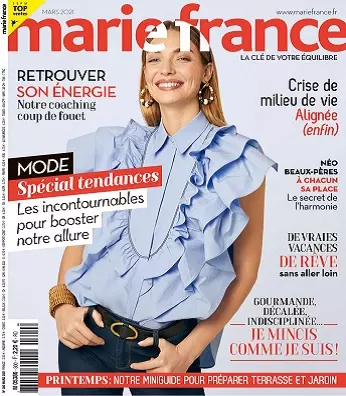 Marie France N°300 – Mars 2021  [Magazines]