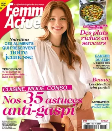 Femme Actuelle N°1933 Du 11 au 17 Octobre 2021  [Magazines]