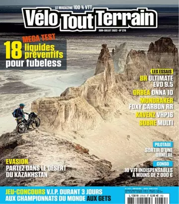 Vélo Tout Terrain N°279 – Juin-Juillet 2022 [Magazines]