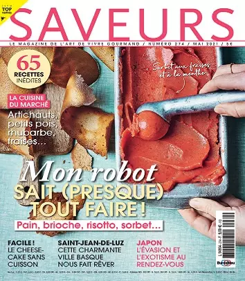 Saveurs N°274 – Mai 2021 [Magazines]