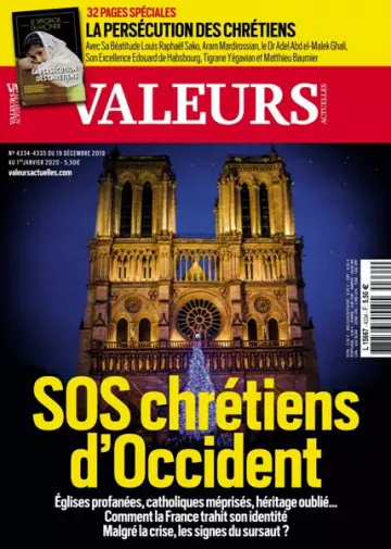 Valeurs Actuelles - 19 Décembre 2019  [Magazines]