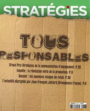 Stratégies N°2026 Du 6 Février 2020 [Magazines]