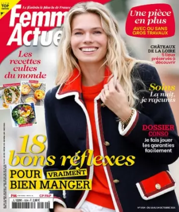 Femme Actuelle N°1934 Du 18 au 24 Octobre 2021  [Magazines]