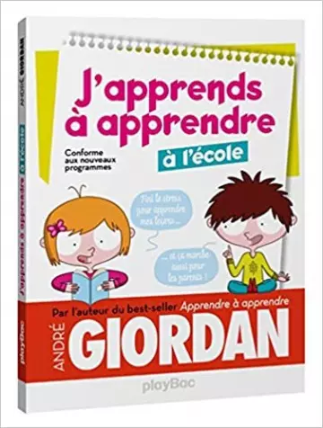 J'apprends à apprendre - à l'école [Livres]