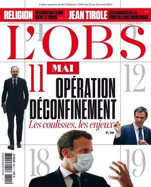 L’Obs N°2894 Du 23 au 30 Avril 2020  [Magazines]