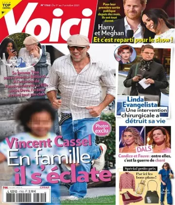 Voici N°1765 Du 1er au 7 Octobre 2021  [Magazines]