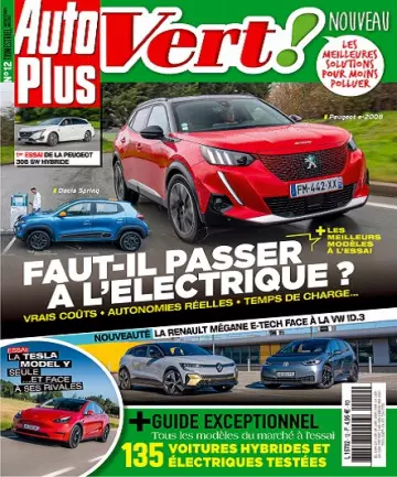 Auto Plus Vert N°12 – Janvier-Mars 2022  [Magazines]