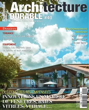 Architecture Durable N°40 – Avril-Juin 2020 [Magazines]