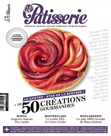 Fou De Pâtisserie N°37 – Septembre-Octobre 2019 [Magazines]