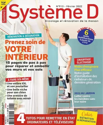 Système D N°913 – Février 2022 [Magazines]