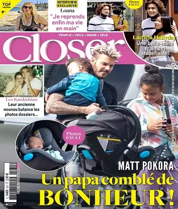 Closer N°831 Du 14 au 20 Mai 2021 [Magazines]