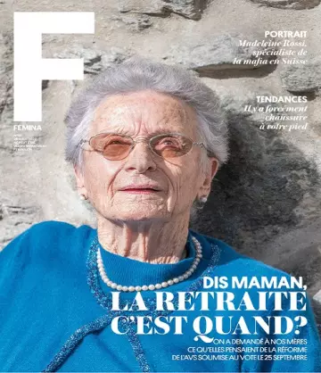 Femina N°35 Du 28 Août 2022 [Magazines]