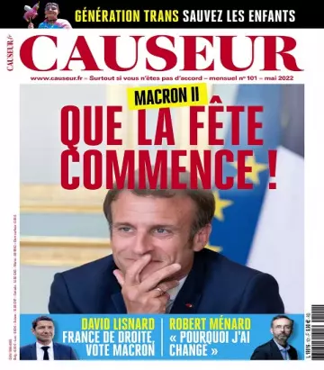 Causeur N°101 – Mai 2022 [Magazines]