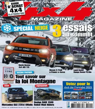 4×4 Magazine N°445 – Février-Avril 2023 [Magazines]