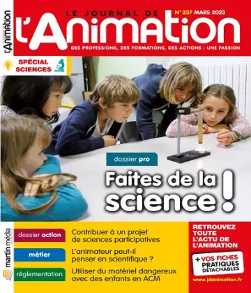 Le Journal De L’Animation N°237 – Mars 2023 [Magazines]