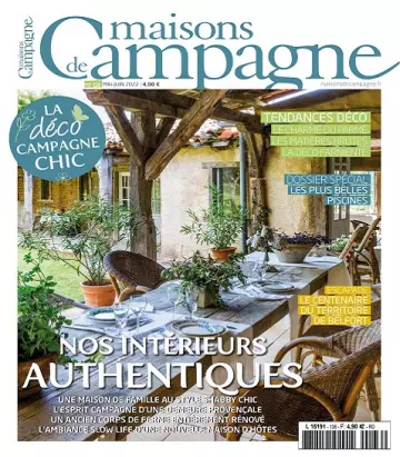 Maisons De Campagne N°136 – Mai-Juin 2022 [Magazines]