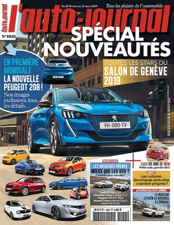 L’Auto-Journal N°1028 Du 28 Février au 13 Mars 2019  [Magazines]