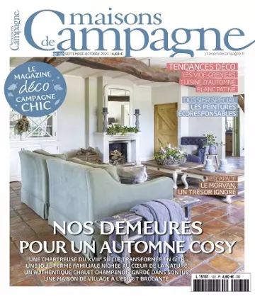 Maisons De Campagne N°132 – Septembre-Octobre 2021 [Magazines]